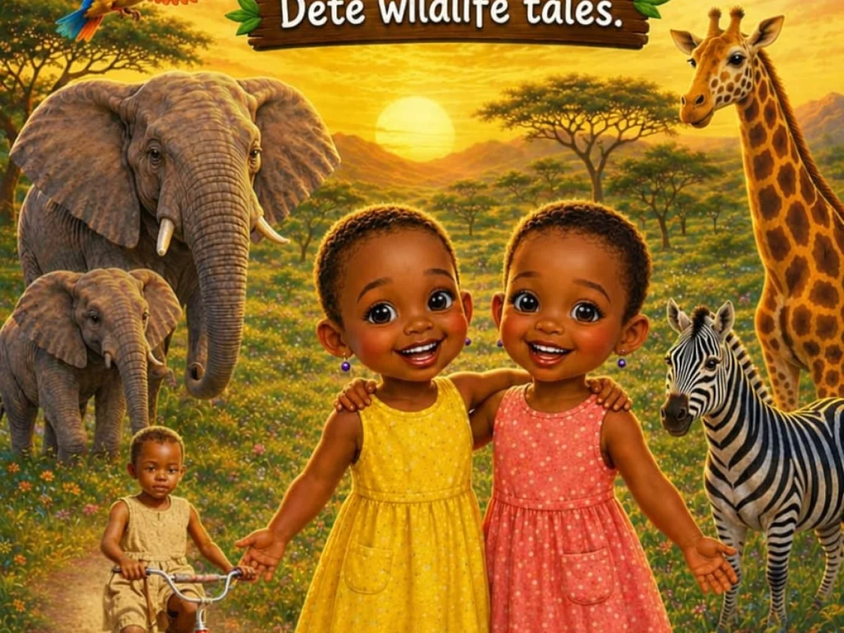Beleza and Nobi at Safari: Dete Wildlife Tales